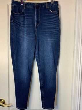 American Eagle Curvy Highest Rise Jegging Jeans Women Size 16 Stretch Denim